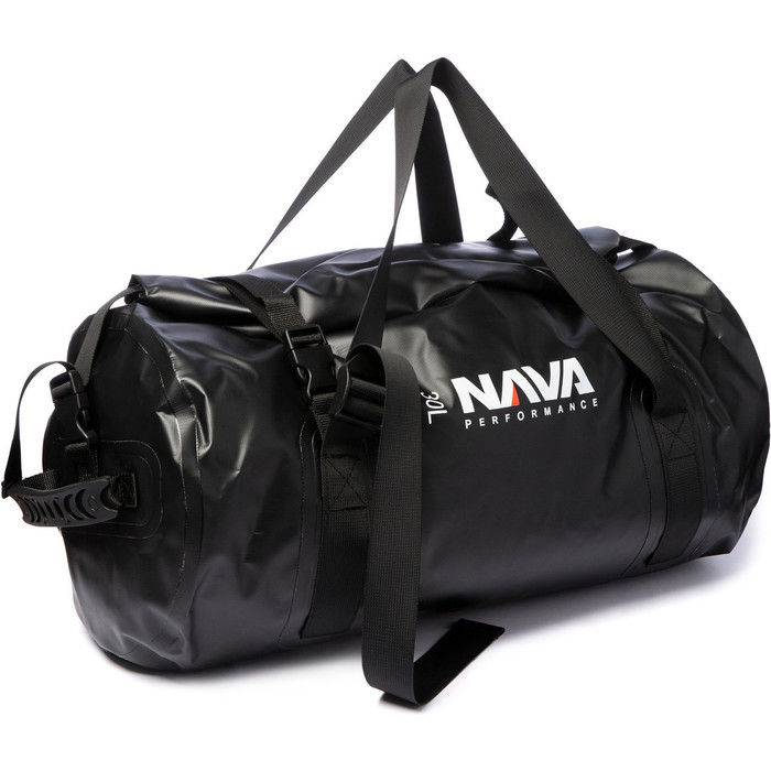 2023 GUL Evorobe Mudana Com Capuz Robe & Nava Performance 30L Duffel Bag Bundle AC0128NAV - Black / Red
